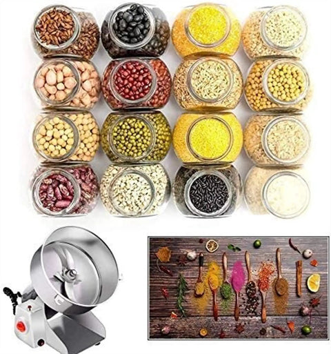Stainless Steel High Speed Swing Type Grain Grinder Machine For Grinding Grains And Spices At Home Heavy Duty Kitchen Workhorse