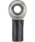 Heavy Duty Right Hand Heim Rod End 11/16-18 Shank 5/8 Bore Pumps Dead Zero Slop Handling Into Your Daily Driver or Custom Street Build, showing steel joint with black plastic covering.