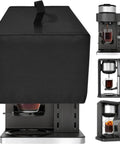 Coffee Maker Cover For Keurig K Duo Essentials 2020 To 2025 Water And Dust Resistant Espresso Machine Cover with pocket, front view