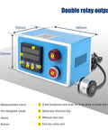 Go-To Pro Grade Digital Length Meter Counter With Single Wheel Encoder For Edge Banding Machines, Switchable Feet Inches Meters Yards