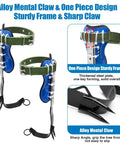 Tree Climbing Spikes Set With Adjustable Climbing Belt For Outdoor Work Fruit Picking And Tree Maintenance with alloy claws.