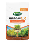 Bag of Scotts DiseaseEx fungicide for broad spectrum disease prevention and control in lawns.