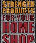 Promotional banner reading NEW INDUSTRIAL STRENGTH PRODUCTS FOR YOUR HOME SHOP with CLI syntec logo