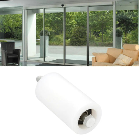 Heavy Duty Sliding Door Guide Rollers With Reinforced Nylon Bearing Wheels and M12 Mounting Bolts, 50x100mm, ideal for smooth operation.