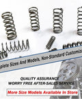 Bulk 50 Piece Micro Compression Springs Kit With Durable Steel Wire For Precision Repair Work And Heavy Duty Use Featuring Tight Tolerance And High Elasticity For All Your DIY Fixes. steel micro compression springs set