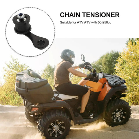 Ultimate Chain Tensioner Roller Pulley Kit For Mini Bike Atv 50-250cc Motorcycles And Off-road Dirt Pit Bikes To Keep Your Drive Tight Prevent Slippage and Ensure Maximum Safety On All Your Adventures. black chain tensioner roller pulley for ATV 50-250cc