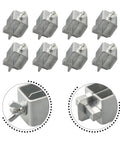 Pro Grade Butt Welding Clamps For Sheet Metal Alignment And Edge To Edge Soldering Kit, galvanized steel details.
