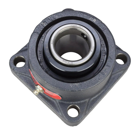 Heavy Duty Beast Mode One Point Five Inch Four Bolt Flange Bearing Spherical Roller Insert with SKF core for industrial use.