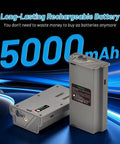 Three Pack Battery Kit For Tactacam Reveal Trail Cameras featuring 5000 mAh rechargeable batteries for outdoor wildlife monitoring.