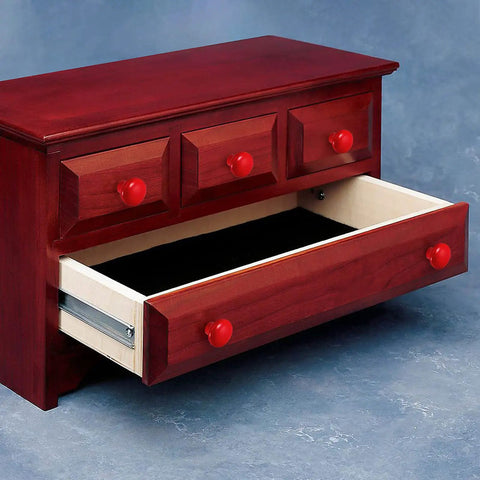 Killer Red Ceramic Cabinet Knobs 35 Pack Mushroom Button Single Hole Door Pulls With Screws For Kitchen Cupboard Dresser Wardrobe Fresh Smooth Glossy Finish Upgraded Home Decor Solutions That Hit Different on a red drawer chest.