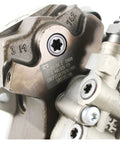 Close-up of Hella Reliable High Pressure Fuel Pump Built Tough For Better Gas Mileage And Smooth Engine Performance Compatible With Iveco Eurocargo Tector Vertis Direct Replacement Parts 0445020175 0986437341.