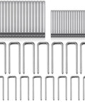 Tough As Nails Plantation Shutter Louver Staples Kit 40 Pieces Heavy Duty Repair Hardware with two sizes of sturdy metal clips.