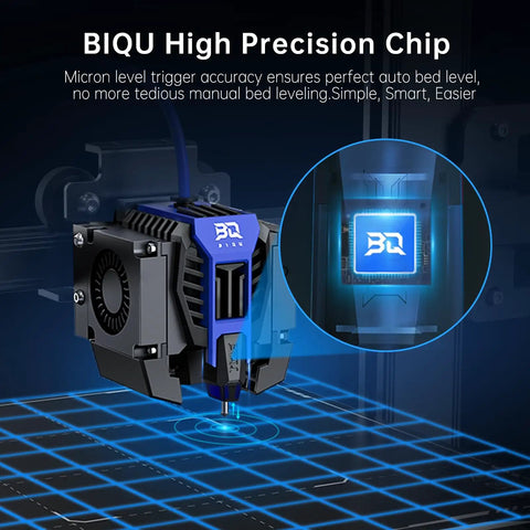 Biqu High Precision Chip for Straight Up Best Bed Leveling Sensor Kit For 3D Printers Featuring Automatic Calibration.