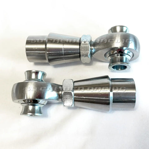 3/4 Inch Chromoly Heim Joint Kit Beasts Mode 3/4 By 16 Threads with two shiny rod ends displayed on a white background.