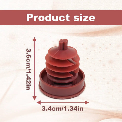 Red Power Steering Pump Reservoir Cap Plug Cover Rugged Abs Build Zero Headache Swap For Honda Odyssey Pilot And Acura Models Pack Of Two Durable Leak Resistant Finish, size 3.6cm x 3.4cm.