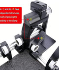 Pro Level Manual Box Folding Tool With Adjustable Slider For No Sweat Carton Shaping Quick Warehouse Packing Workflow And Production Line Ease 25 Cm Length showing clamp flexibility.