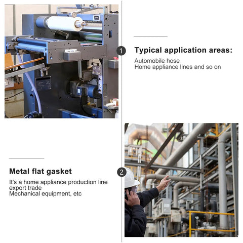 Industrial setting displaying machinery and pipes for Heavy Duty Spring Lock Washers Set For Alternating Load And Wear Resistant Applications