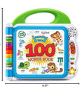 Totally Awesome Interactive Kids Learning Book Featuring Turtle Tiger And Monkey Pals With Touch To Speak Tech For Mastering Over 100 Words And Early Ed Skills Made Dead Simple For Toddlers, 9.17x9.37 inch, colorful learning toy with touch features.