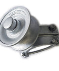Heavy Duty Cantilever Gate Rollers With Six Inch Chain Wheels Double Sealed Bearings Built Like A Tank Track System For Chain Link Fence Posts And Gate Pipes Runs Like A Dream Pack Of Two close-up view of a roller unit