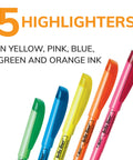 Fresh Chisel Tip Highlighters In Assorted Fluorescent Shades With Smooth Glide Ink Top Pick For Campus Grind Study Sessions And Back To School Staples.