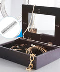 Smooth Like Butter Small Piano Hinge Kit For Jewelry Boxes, Solid Iron Continuous Hinges In Polished Silver on jewelry box.
