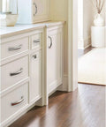 Fresh Matte Black Cabinet Pull Delivering A Hella Slick Transitional Look Ideal For Kitchen Cabinets Bathroom Drawers And Furniture Fixtures Featuring Solid 3 Inch Center Spacing And Rock Solid Mounting Durability on sleek white cabinetry.