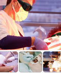 Heavy Duty Laser Safety Glasses With Wrap Around Coverage Delivers Rock Solid OD5 Plus Protection Against Stray Rays Built Tough Polycarbonate Frames for medical laser procedure.