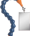 Inspection Mirror Kit With Adjustable Mount For Welding Cleaning And Inspections Providing Clear Views In Tight Spaces 2 1/8 Inch Wide 3 1/2 Inch Long 17 1/2 Inch High Made In USA For Hard To Reach Angles