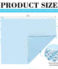 INFICRIME microfiber glasses cloth, 6x7 inches, blue; high-density microfiber for eyewear and screens