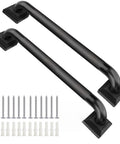 Solid As A Rock Premium Stainless Steel Shower Grab Bars For Seniors Slick Knurled Handle Heavy Duty Wall Mount Safety Rail with screws.