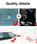 Quality comparison of Slick 360 Degree Swivel Lazy Susan Turntable glass showing durability against breakage.