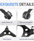 Heavy Duty Front Suspension Upgrade Kit Built Tough As Nails With Rock Solid Control Arms details showcasing precise tolerances and durable materials.