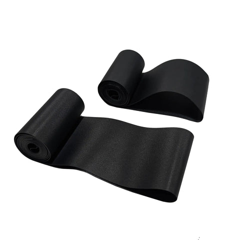Two Pack 26 Inch Rim Strips With 80mm Wide 0.6mm Thick Fat Tire Liner Nylon Inner Tube Cushion Protector Anti Puncture For Bikes