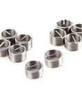 M16 Threaded Insert Kit 10 Pcs For Thread Repair In SUS304 Stainless Steel Heavy Duty Helicoil Style Inserts With Imperial Conversion DIY