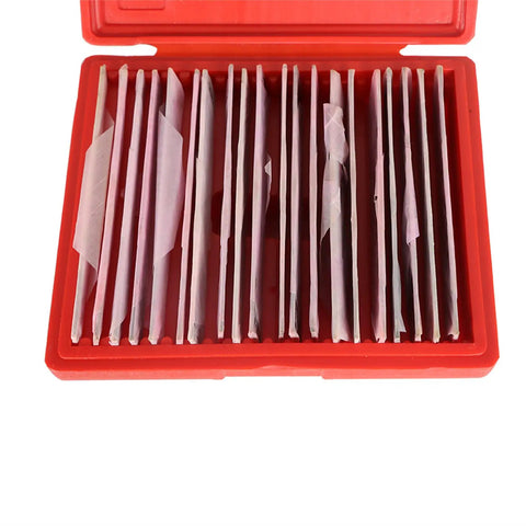 40 Pack Steel Parallels For Machinists, One Thirty Second Inch Thick By 6 Inch Long, Hardened Precision Parallels in red case