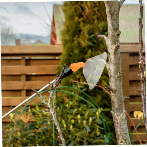 Windproof Sprayer Nozzles Drift Guard Two Pack For Garden Use Translucent Cone Covers Compatible With Sprayer Tanks Even Spray Coverage