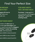 Sizing guide for Women's Waterproof Rain Kicks Slip-On Garden Clog With Heavy-Duty Arch Support and All-Day Cushy Comfort.