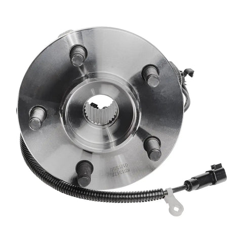 Heavy Duty Dual Front Wheel Bearing Hub for Jeep Liberty 2002 To 2007, 5 Lug, ABS Sensor, Durable Design