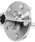 Heavy Duty Front Wheel Hub 1 Pack Featuring Forged Flange And Multi Lip Seals Superior Bearing Design close-up view with detailed hardware.