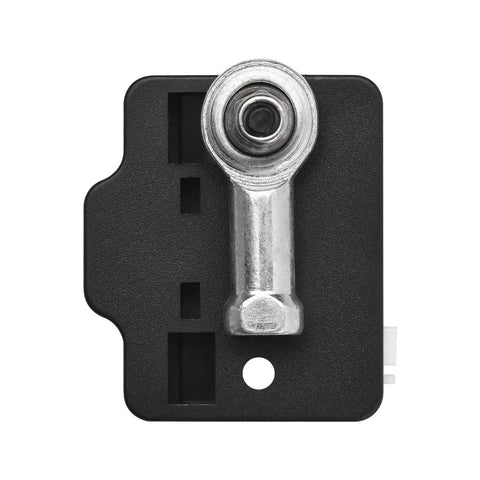 Top Shelf Filament Runout Sensor Kills Empty Spool Panic And Stops Jagged Prints Dead In Their Tracks For Smooth Sailing On Every Standard 3D Printer Premium Reliable Upgrade Part, top view of sensor with metal connector.