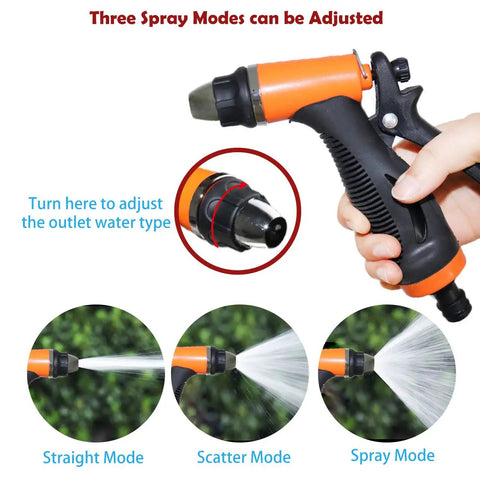 12V Portable High Pressure Water Pump Kit For Cars And RVs 100W Mini Electric Pressure Washer Spray Modes Adjustment