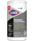 Screen Sanitizing Wipes For Electronics Bleach Free Cleaning Wipes With Citrus Scent 75 Count Non Abrasive And Safe On Screens