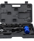 Heavy Duty Hydraulic Knockout Punch Kit Half Inch To Two Inch Hole Punch Driver For Electrical Conduit 8 Ton with case