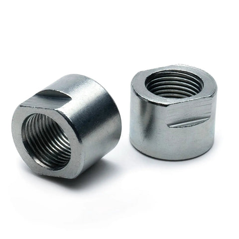 No Sweat Heavy Duty Threaded Axle Sleeve And Spanner Bushing Bolt On Kit For Zero Turn Mower Front Caster Wheel nuts.