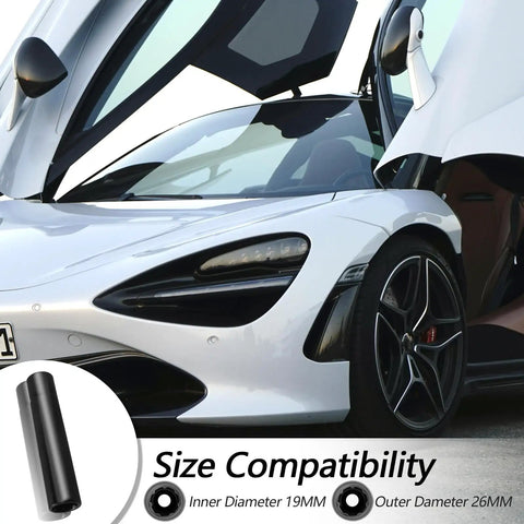 Heavy Duty Seven Spike Lug Nut Socket Key Wrench For M14 And 9 16 Trucks Fits Chevrolet Silverado shown on a white sports car.