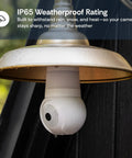 Installed Light Bulb Security Camera For Indoor And Outdoor Use With 360 Degree Pan Tilt Color Night Vision LED Spotlight
