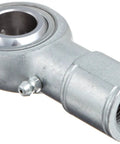 ARL 6N Rod End Bearing Three Piece with 3/8 Inch Left Hand Thread and Hardened Steel Housing for heavy-duty use.