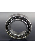 Two Piece High Temp Thin Section Ball Bearing 6812 60x78x10mm center view, showcasing ball elements, designed for heavy duty power transmission.