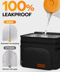 100% leakproof Premium 9 Liter Soft Sided Cooler Bag With Leak Proof Design Keeps Your Grub Fresh All Day.