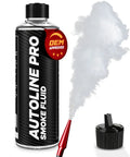 Professional Automotive High Volume Smoke Machine With Built In Air Compressor EVAP Leak Detector fluid bottle with vapor.